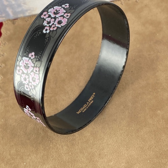 Vintage MICHAELA FREY handmade Pink Flowers - Picture 4 of 10